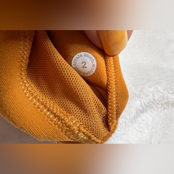 Lululemon Align Bodysuit 8" Gold Color Jumpsuit Romper One Piece Size 2 - Picture 6 of 6